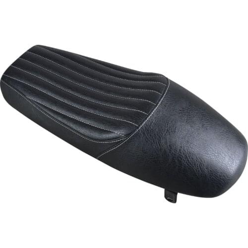 64CM Cafe Racer Retro Vintage Motorcycle Customized Handmade Cushion Hump Cushion Black Seven Mash Mutt Stallions Seat