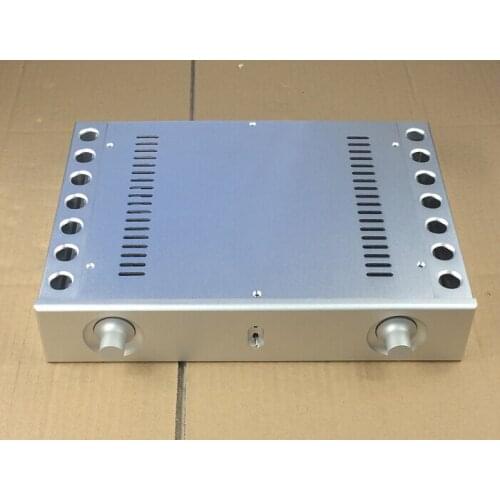 Case 321*62* 230mm BZ3206A Silver all aluminum chassis preamp / DAC / Integrated Amplifier chassis /AMP Enclosure /case/DIY box