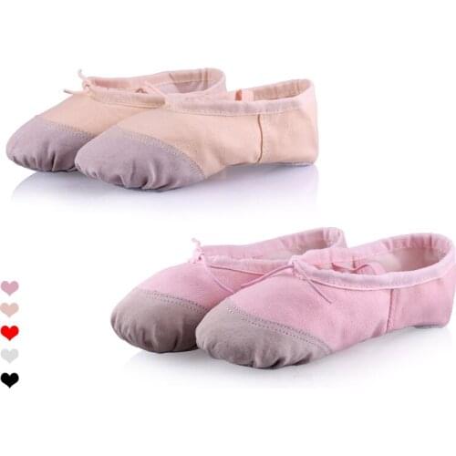 Wholesale Children Girls Kids Soft Sole Ballet Dance Shoes