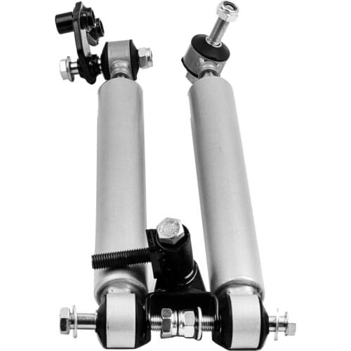 Dual Steering Stabilizer for Jeep Wrangler TJ LJ 1997-2006 Cherokee XJ 1984-2001