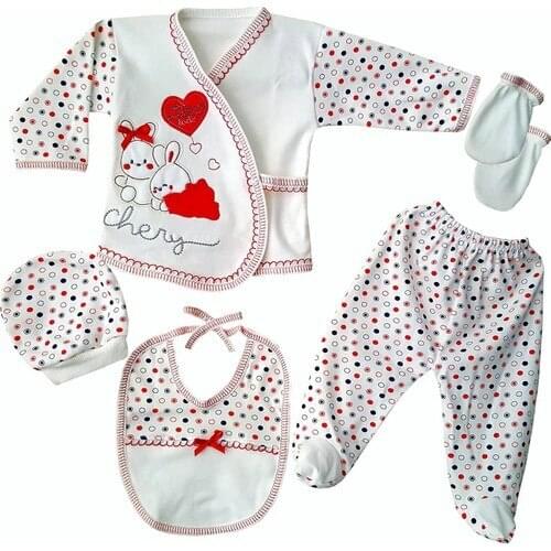Baby Rompers Girl Boy Newborn Suit Clothes 5 pcs Set Cotton Soft Fabric For Male Girls Babies Of Kinds Tooder clothing Models