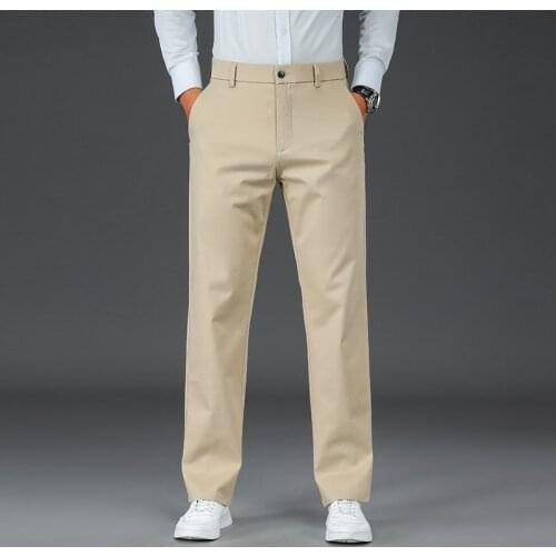 MUMUYOU Men's Classic Trousers