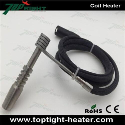 For Smoking DIY Quartz 8mm Enail Coil Heater with titanium nail 120v100w