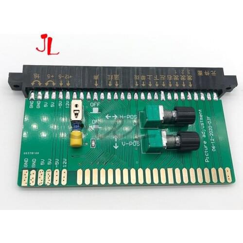 New Arrival Adjustment of picture position Converter Adjustable converting board connect to any JAMMA for adjust Image Position