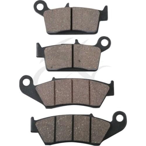 4 PCS Front Rear Brake Pads For HONDA XR400 XR400R XR440R XR600 XR650L XR650R