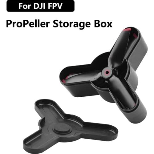 Plastic Propeller Storage Box for DJI FPV Drone Propeller Blade Paddle Anti-fall Protection Box For DJI FPV Drone Accessories