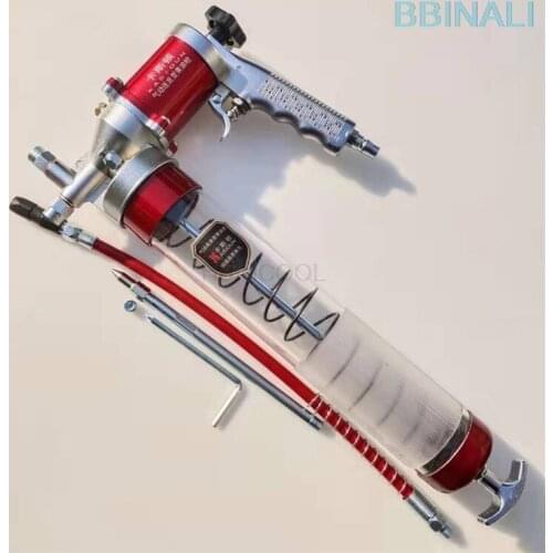 Caston transparent type pneumatic grease gun burst high-pressure rod self-absorption oil caterpillar bullet special grease gun
