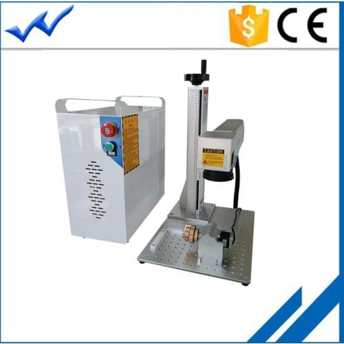 JPT max 20W Portable Fiber Laser Marker for Plastic Metal Parts
