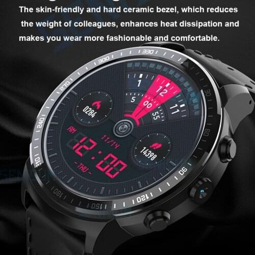 2021 Smartwatch Men 4G Android 10 Phone Call 4GB 64GB Smart Watch WIFI GPS Multi Language 1.6” Full Touch Round Business Watches