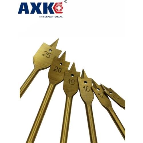 Titanium coated hexagonal shank bit drill bit power tool hole saw 10,12,16,18,20,25mm6 pieces, set