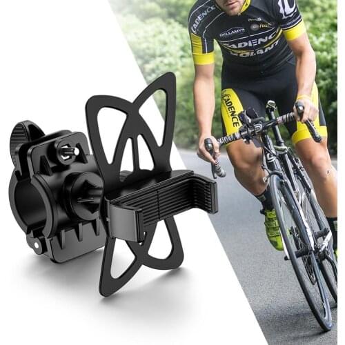 Universal Bicycle Mobile Phone Holder Silicone Motorcycle Bike Handlebar Stand Mount Bracket Mount Phone Holder For iPhone