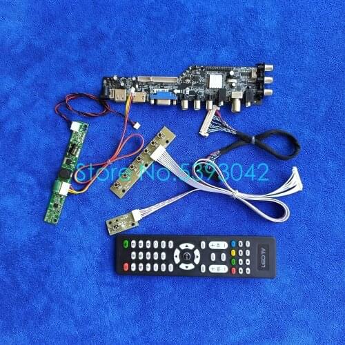 3663 DVB LDE 30 Pin LVDS Fit M215HAN01/M215HTN01/M215HVN01/M215HW03 LCD drive board kit USB VGA AV digital signal 1920*1080