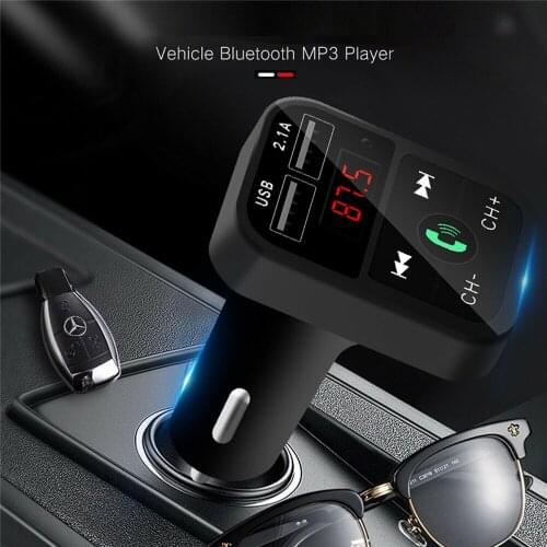 Car BD FM transmitter radio mp3 wireless adapter car kit USB charger