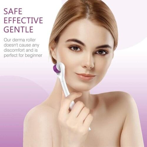 Free shipping 6 In1 Ice Derma Roller kit Micro Needle ice roller Skin Care Facial Massage Anti Acne Wrinkle