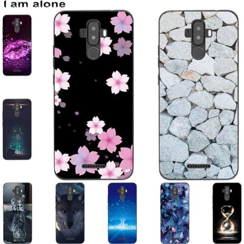 I am alone Phone Case For BQ 6042L Magic E 2020 6.09 inch Mobile Cover Cute Fashion Cartoon Painted Shell Bag