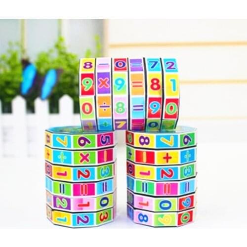 Digital Magic Column Childrens Educational Toys Digital Magic Cube Arithmetic Sixth Order Magic Educational Toys Wholesale