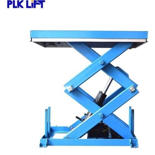 Double Cylinder Hydraulic Scissor Mobile Family Use Car Lift for Sale