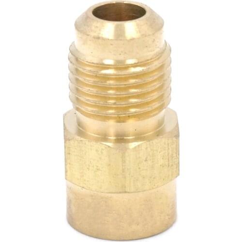 Fit Tube OD 5/16" - 1/8" NPT Female Brass SAE 45 Degree Pipe Fitting Adapters Connectors 229PSI