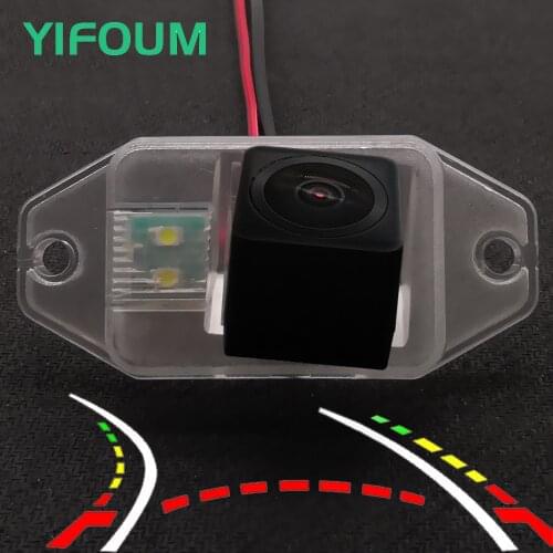 Fisheye Dynamic Trajectory Wireless Car Rear View Camera For Toyota Land Cruiser Prado 90 2700 3400 4000 120 80 FJ Cruiser GSJ15
