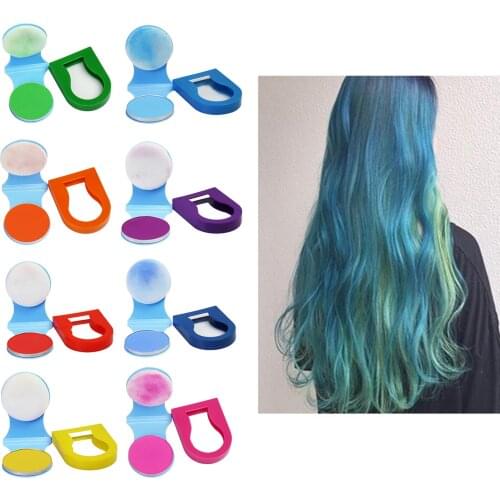 Hair Chalk Powder DIY Hair Color Temporary Hair Dye Color Paint Beauty Pastels Salon Styling Tools