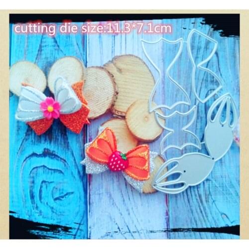 Hollow Bowknot Metal Dies Stencil Template for DIY Embossing Paper Photo Album Greeting Gift Cards Scrapbooking Cutting Dies New