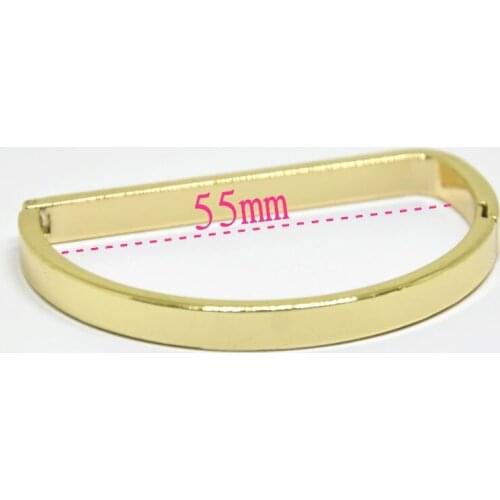 Metal Round D O Ring Openable Buckle DIY Leather Craft Bag Strap Accessories For Scarf Overcoat 55mm 10PCS