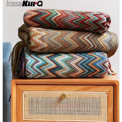 MORINO TAKUMI Acrylic Blankets For Sofa