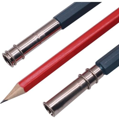 2 pcs Adjustable Pencil Extender Pencil Extension Tool School Office Student Children Double Head Pencil Writing Stationer