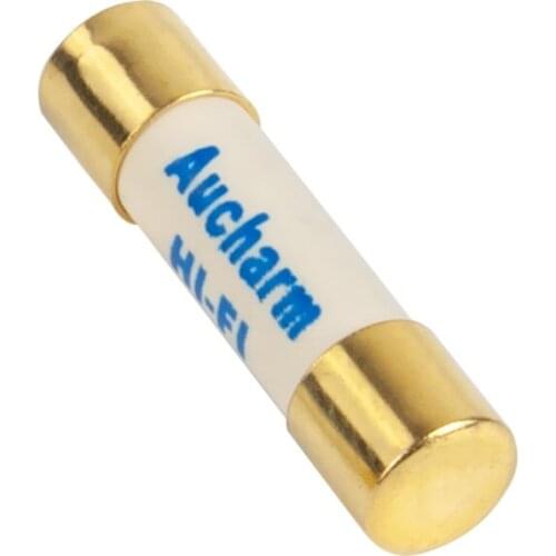 Gold-plated Fuse Hifi Fever Silver Fuse Silver Alloy CD Turntable Tube Amplifier Power Amplifier Front and Rear