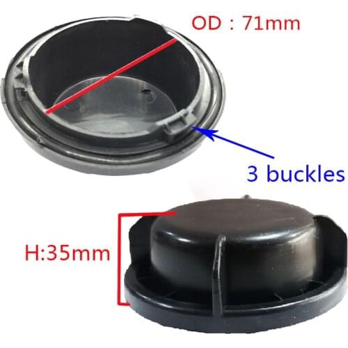 For Skoda Octavia Headlight Dust Cover Bulb Service Cap LED Lamp Extension Waterproof Decorative Panel Back Shell 1305219122