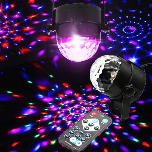 3W Rgb Kleurrijke Licht DJ Disco Ball Verlichting Bombilla Led Strobe Lamp Kerst Bruiloft Birthday Party Decoration Projector