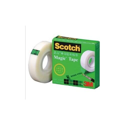 10x 3M Scotch 810 Single Sided Transparent Magic Tape 1/2 IN x 36YD (12.7mm*32.9M), Stationery Tape, Office Using Tape