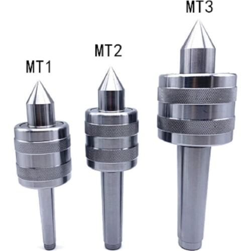 MT1 MT2 MT3 CNC lathe rotating center movable rotating tailstock alloy thimble high precision milling center taper lathe parts
