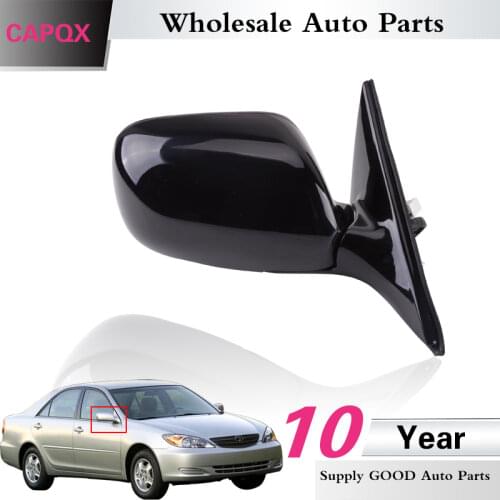 CAPQX electric auto folding rearview mirror For Camry ACV30 MCV30 2001 2002 2003 2004 2005 2006 outside mirror 7wire/ 7pin