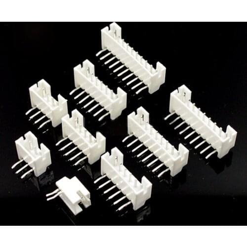 100pcs Connector Bar Connector Terminal Block Bend Strap Locating White Block PH-AWD2.0mm Pitch Series