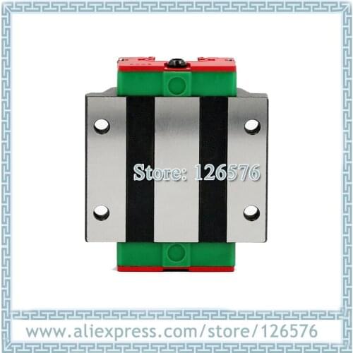 2pcs China slider block HGW20HC Linear Guide Bearing lengthen Linear Carriage