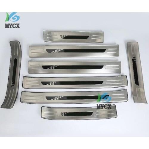 FIT For Mazda CX5 CX-5 CX 5 2017 2018 2019 Door Sill Scuff Plate Welcome Pedal Stainless Steel Car Styling Car Accessories 8PCS