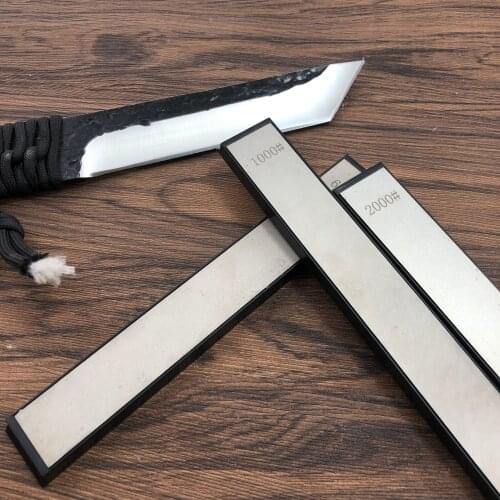 Diamond new 600 1000 2000# Professional knife sharpener Dedicated Fine grinding Honing knife sharpening stone system whetstone