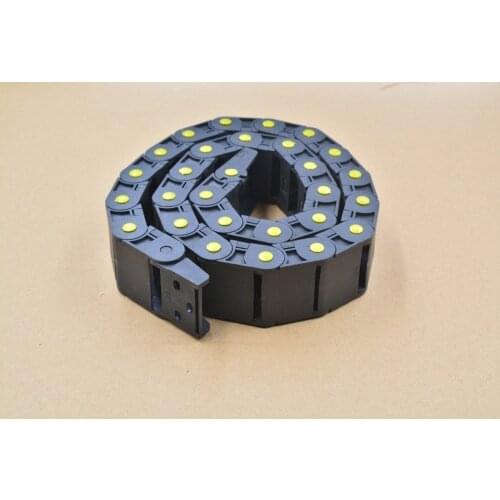 Transmission Chains 25x38, 50, 57mm 1M Full closed towing chain Oblique joint Plastic Towline Cable Drag Chain For 3D printer