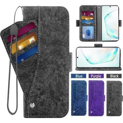 Phone Case For Samsung Galaxy Note 10 Plus Pro Glaxay Note10+ 5G Gaxaly Note10 + Notes 10+ Flip Magnetic Leather Wallet Cover