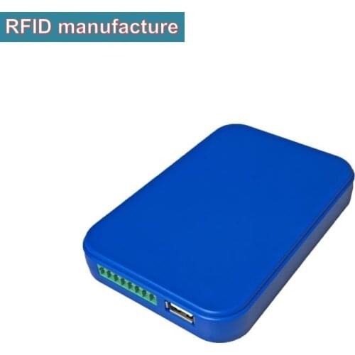 Quality integrated uhf rfid desktop antenna reader USB 2.0 RS-232 Wiegand interface shorter read range for digital storage