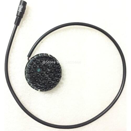 Lihmsek Invisible 940nm No Red Exposure at night 48pcs Black IR LEDs Light Board For CCTV IR Illuminator Lamp accessories 90 deg