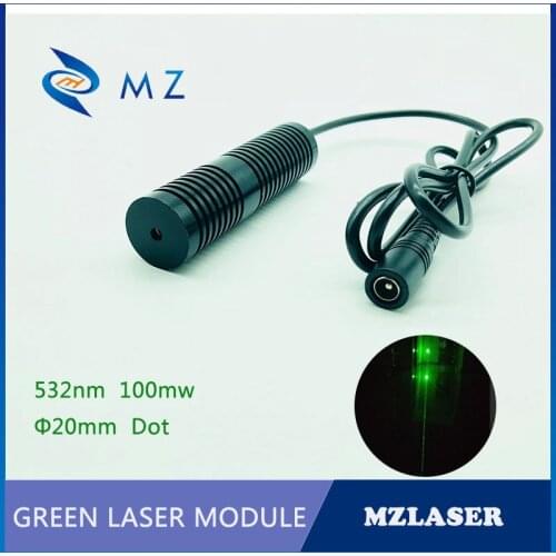 High Power Green Point Laser 532nm 100mw Maze Game Laser Module