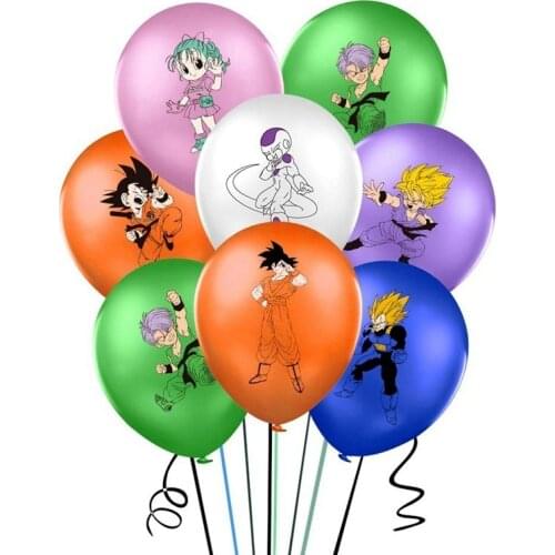 Dragon Ball Theme Decoration Balloon Set Childrens Birthday Party Dragon Ball Aluminum Film Balloon Combination Party Supplies