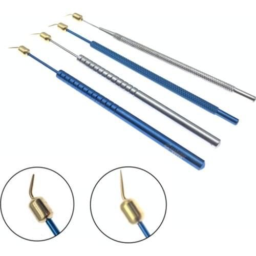 Stainless steel titanium Hemostatic cautery handle Ophthalmic Micro Instruments