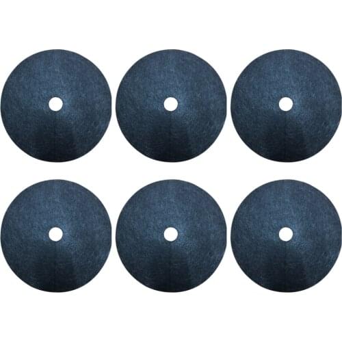 Protection Weed Mat Tree Non-woven Garden Tool 52cm Diameter 6pcs Covering Ring