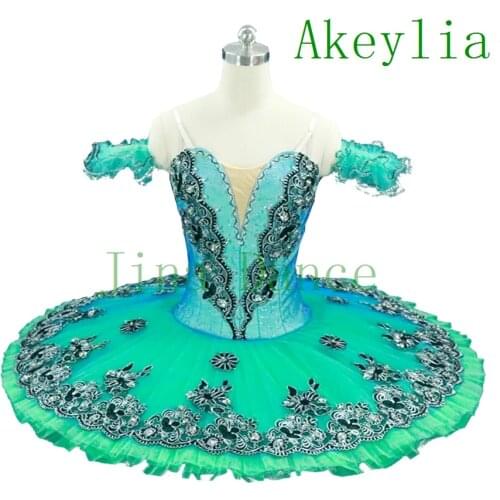 Professional Ballet Tutu Green Women Rose Red Classical Ballet Pancake Tutu Swan Lake Blue Ballet Tutu Adult Black Ballet Tutus