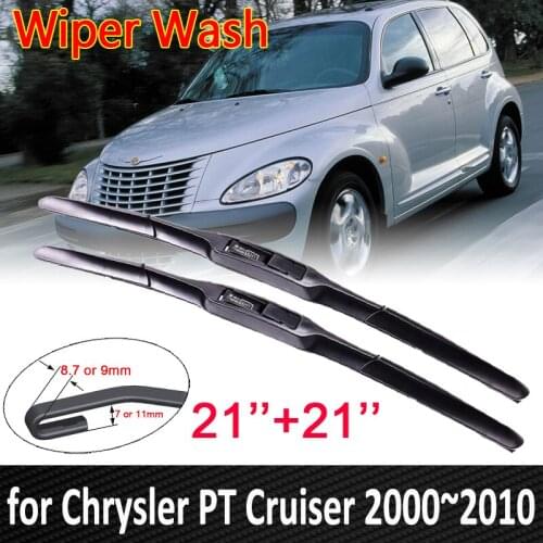 For Chrysler PT Cruiser 2000~2010 2001 2002 2003 2004 2005 2006 2007 2008 2009 Windshield Wipers Car Wiper Blade Car Accessories