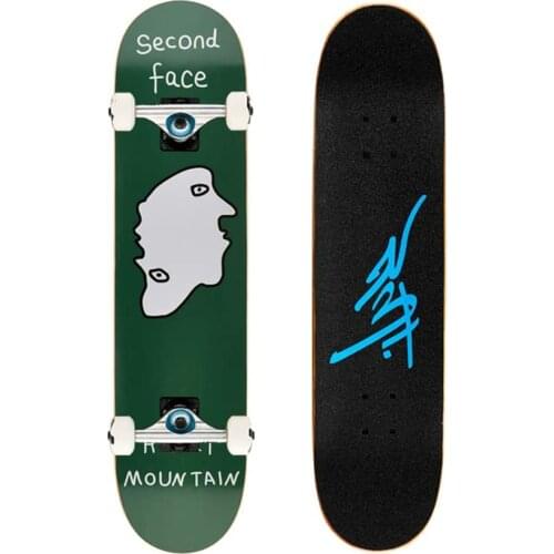 Standard Skateboard Cruiser Board Canadian Maple Deck Designed Skateboard for Kids, Teens and Adults
