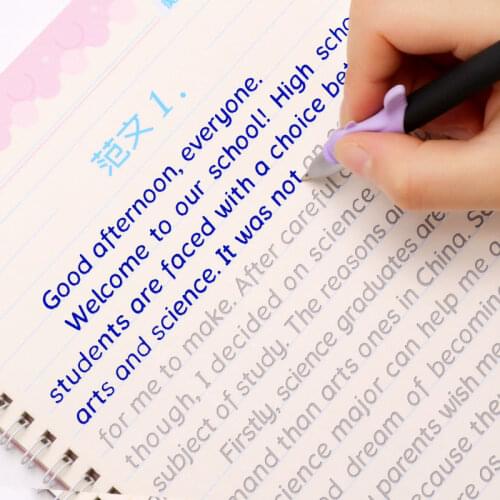 Learn English Composition Reusable Copybook for Students Calligraphy Learn Alphabet Handwriting Practice Books Children Libros